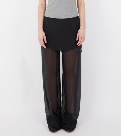 Silk Archive Pants Black