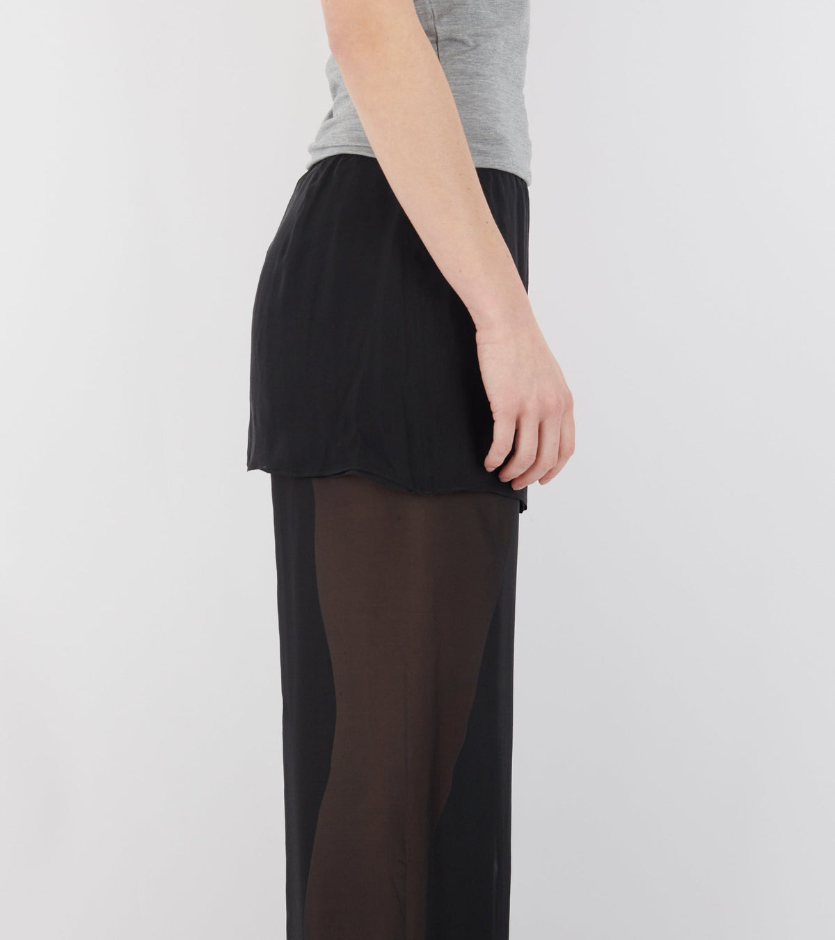 Silk Archive Pants Black