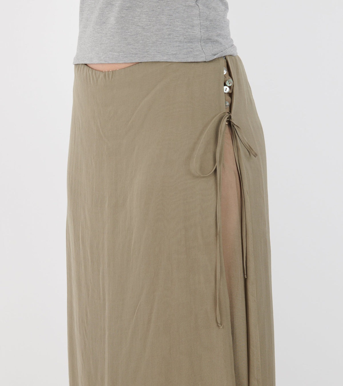 Low Silk Archive Pants Khaki