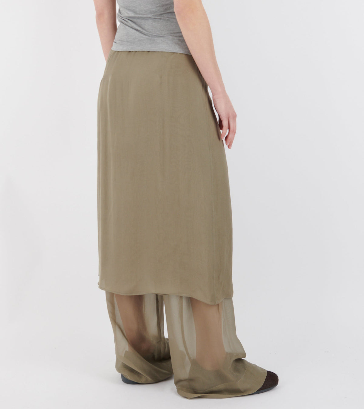 Low Silk Archive Pants Khaki