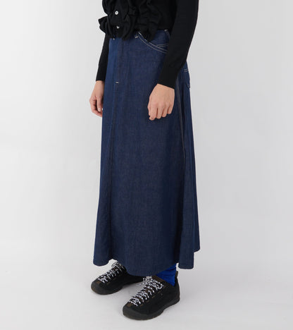 Denim Skirt One Wash