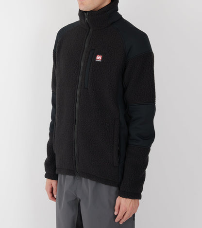 Tindur Shearling Jacket Black