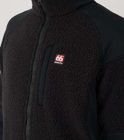 Tindur Shearling Jacket Black