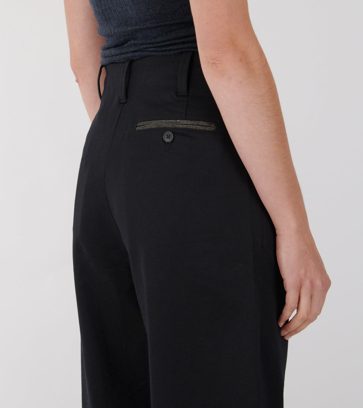 Willy Pant Twill Black