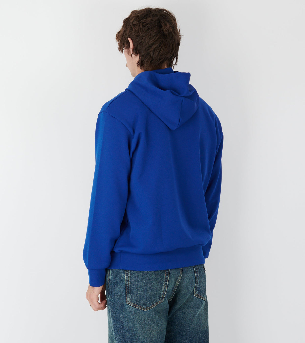 U Red Heart Hoodie Blue