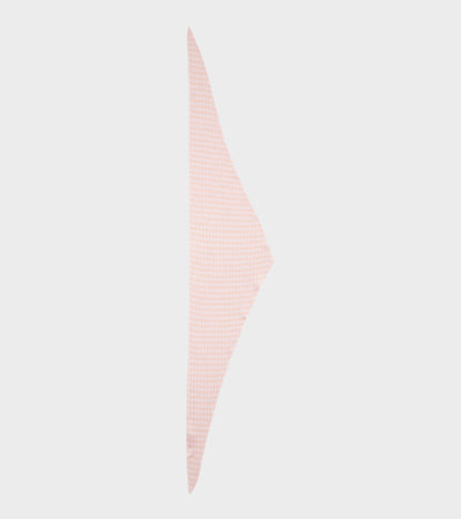 Scarf Triangle Wool Rose/Violet