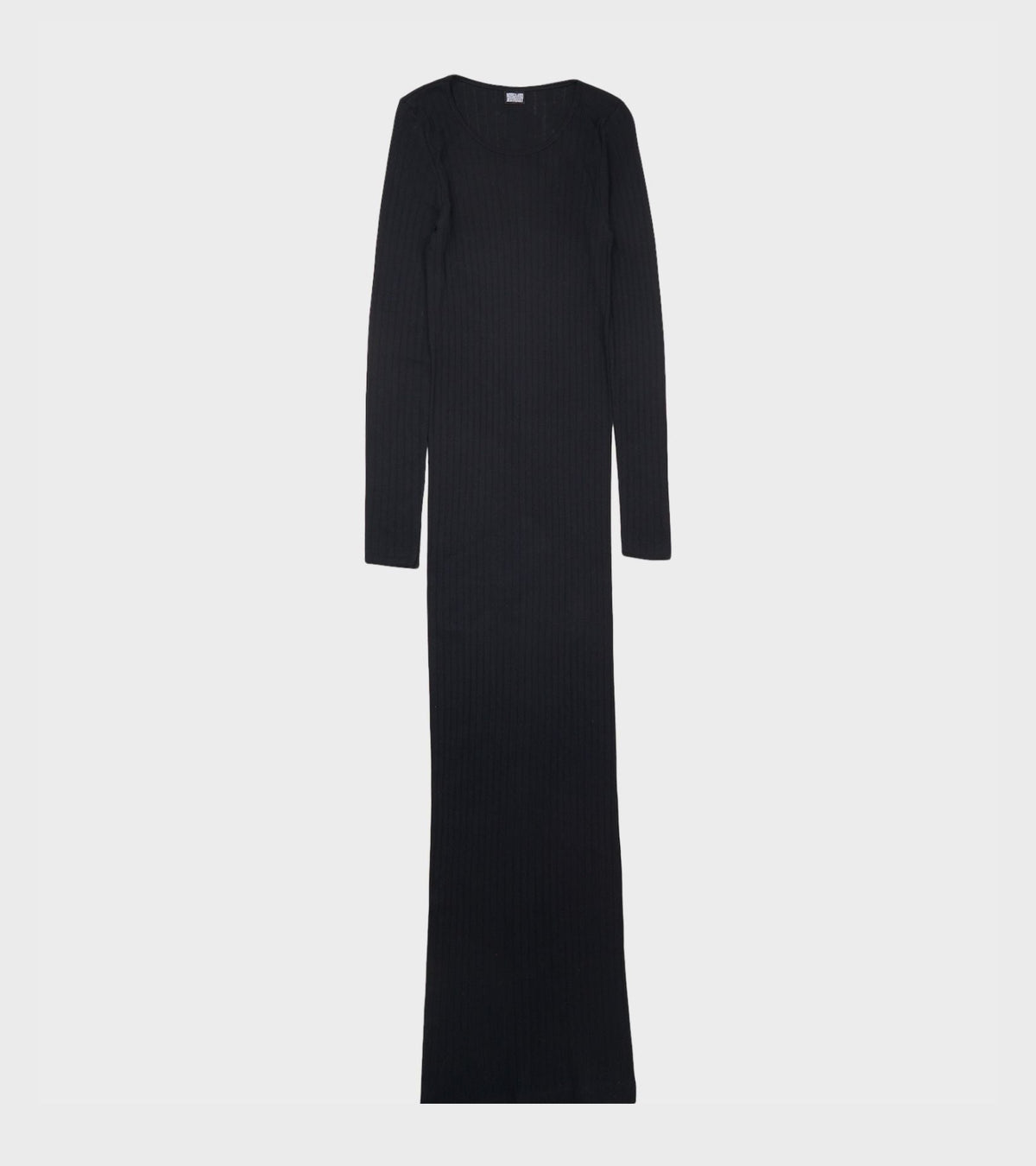101 Long John Rib Dress Black