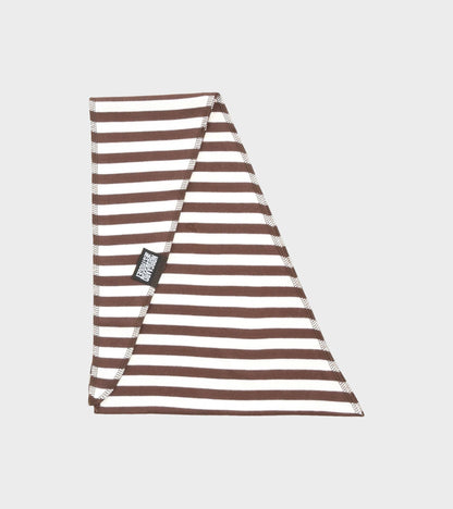 Scarf Triangle Brown/Ecru