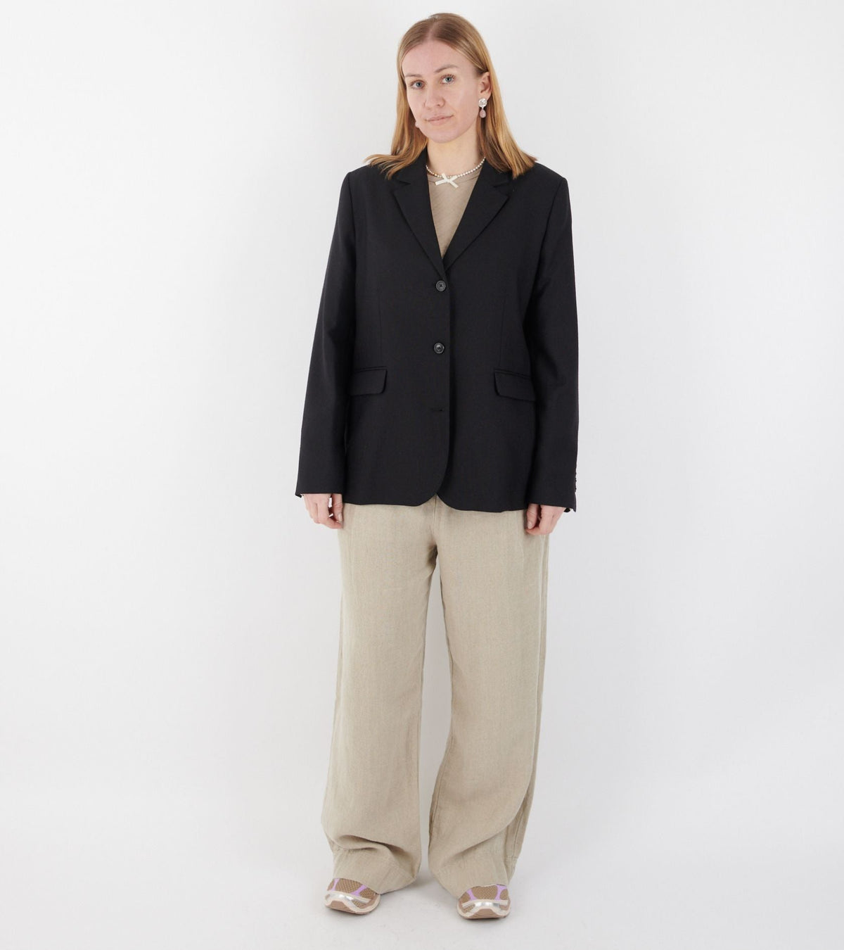 Willy Pant Heavy Linen Pure Natural