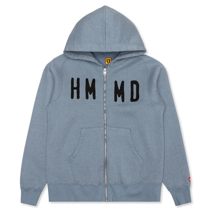 C/W Zip Hoodie - Blue