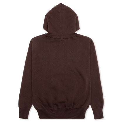 Hooded Sweatshirt - Brown