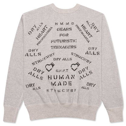 Military Sweatshirt - Grey