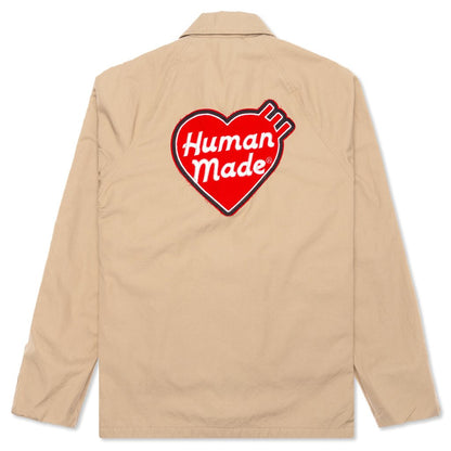 Patch Jacket - Beige