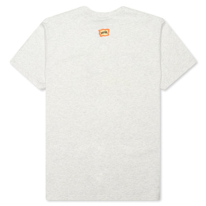 Airbrush S/S Tee - Light Heather Grey