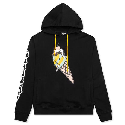 Cherry Top Hoodie - Black