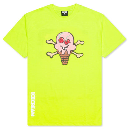 Pinky S/S Tee - Neon Yellow