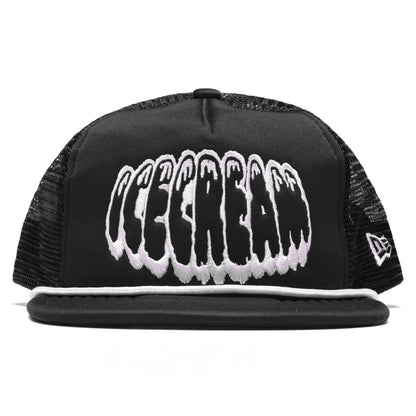 Rear View Hat - Black