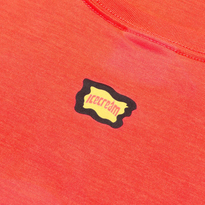 Yang S/S Tee - Neon Coral