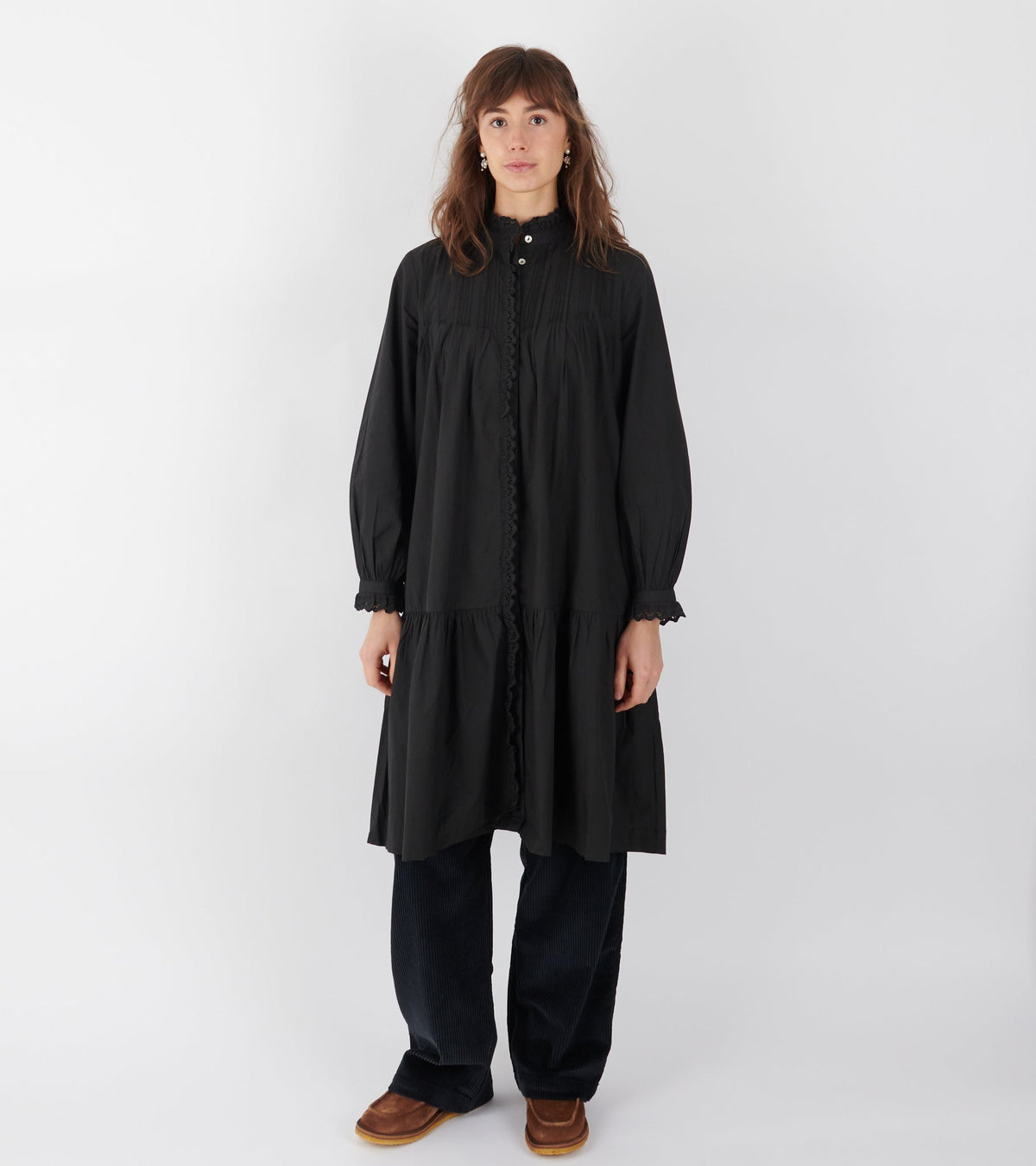 Lulu Shirtdress Black