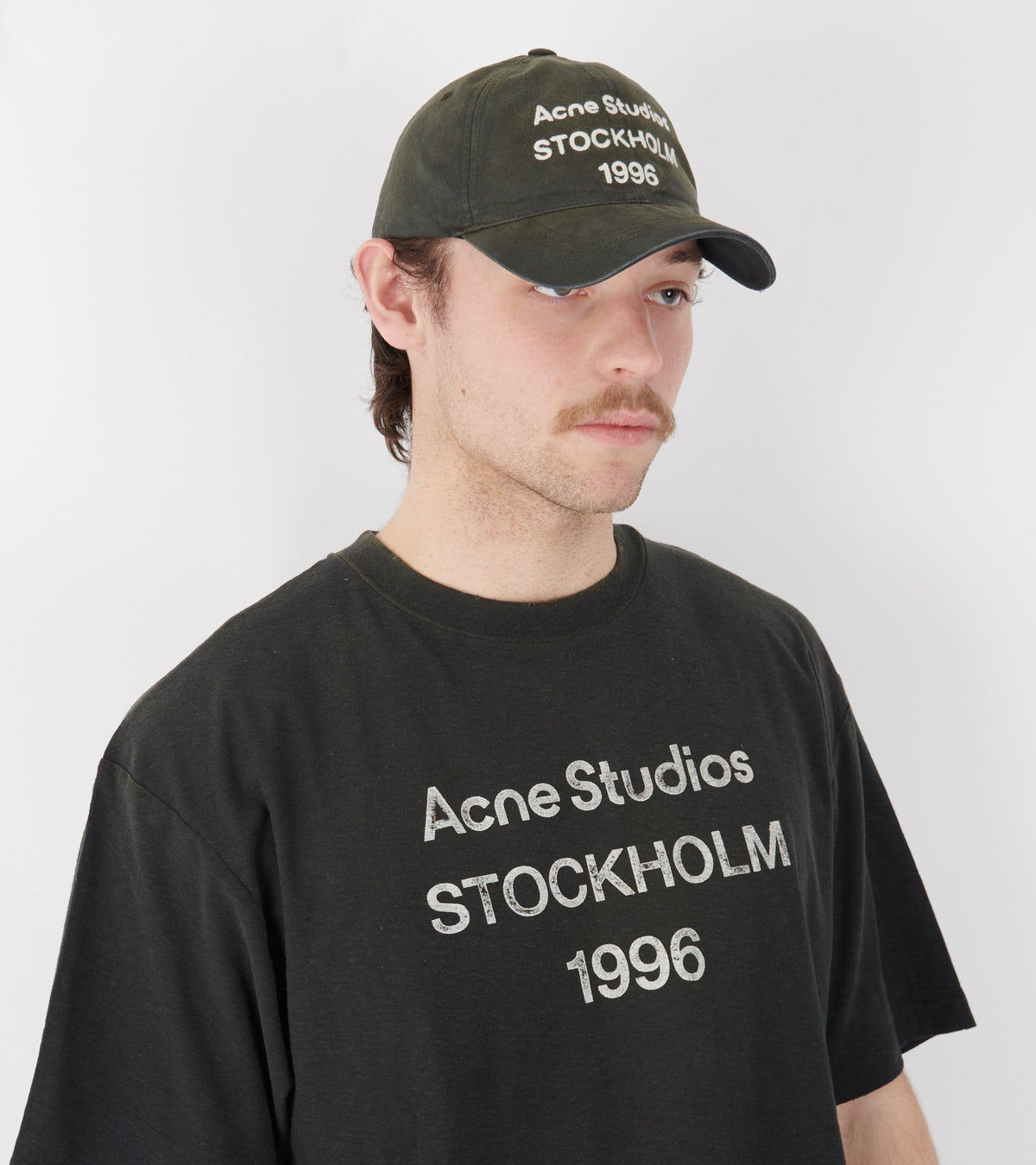Logo Cap Faded Black