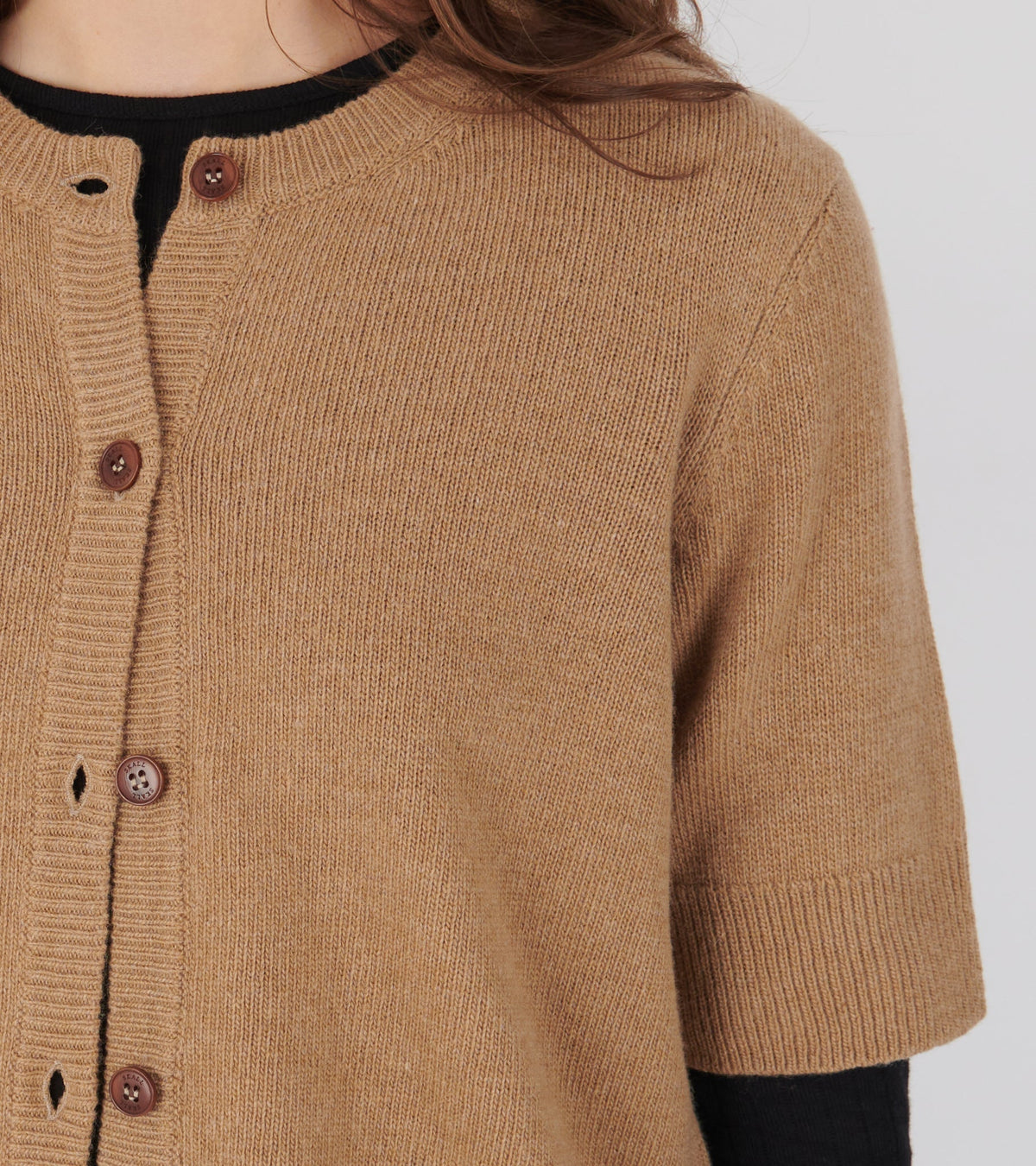 Diana Cardigan Camel