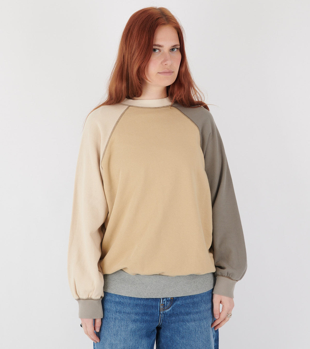 Terry Sweatshirt Natural Mix
