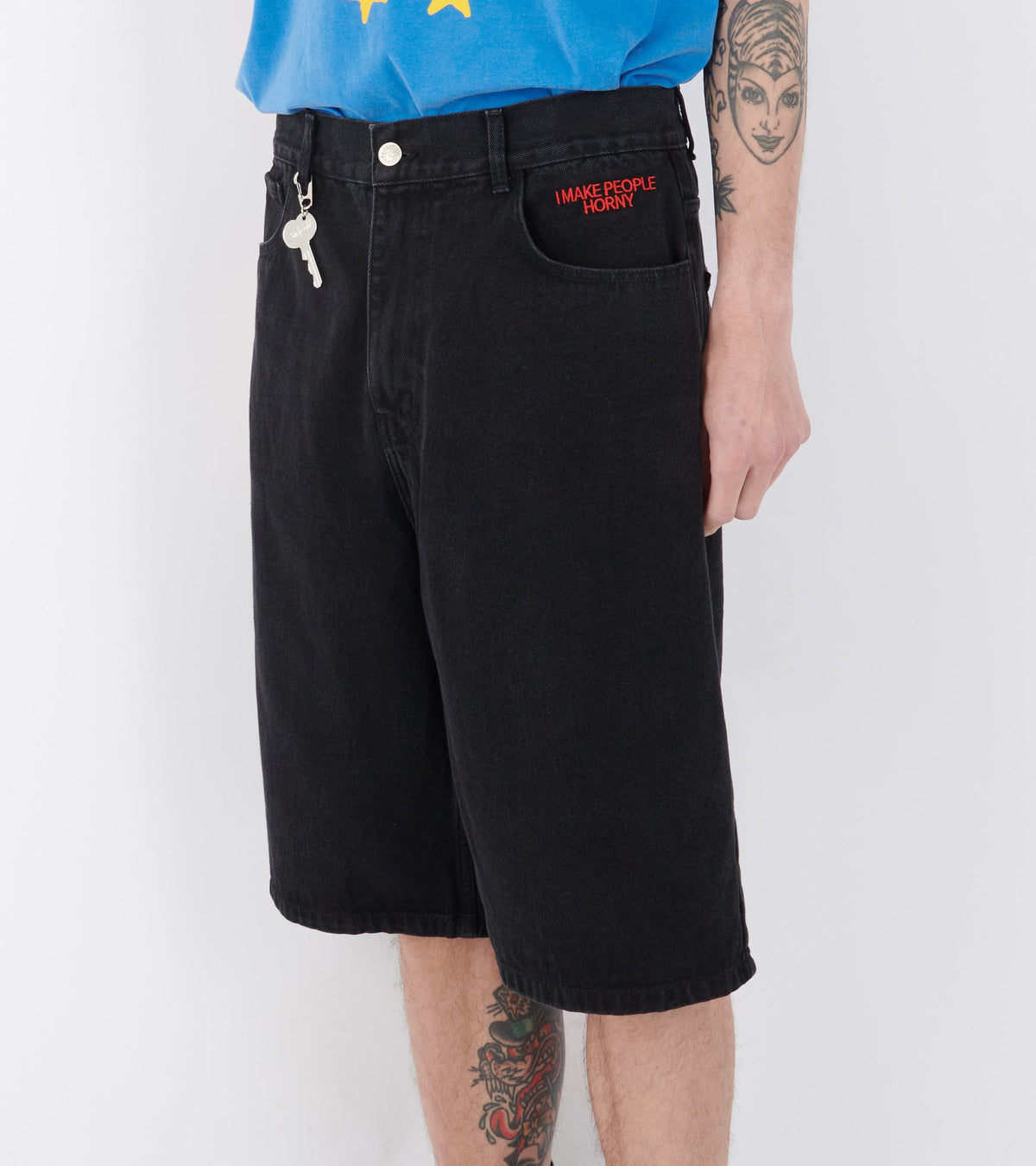 Heart On, Hard On Shorts Off-black