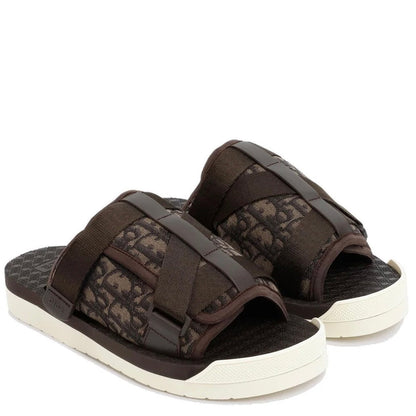 Women’s Dior Brown Alpha Oblique Sandal