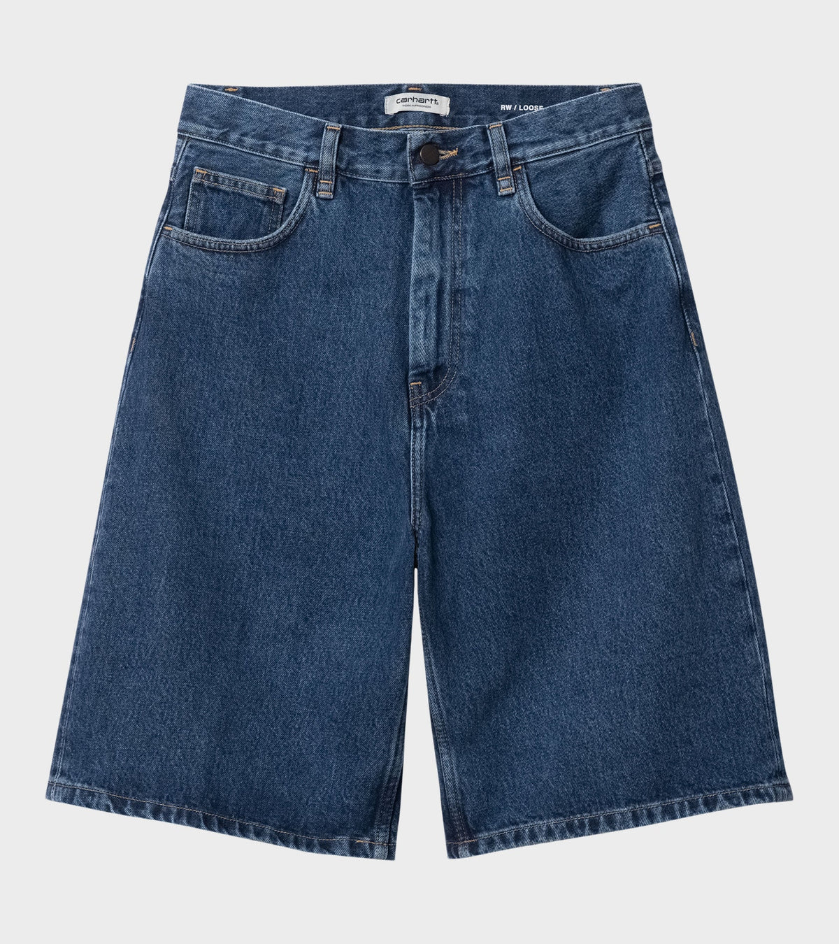 W Brandon Shorts Stone Washed Blue