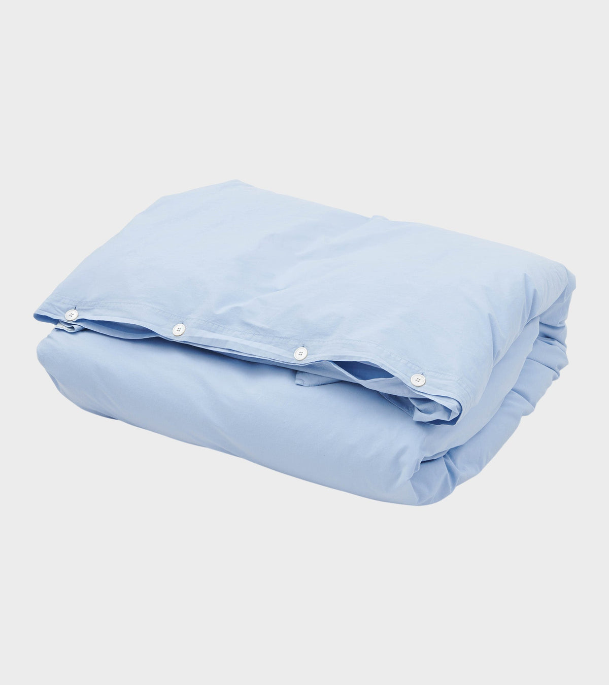 Percale Duvet 140x200 Morning Blue