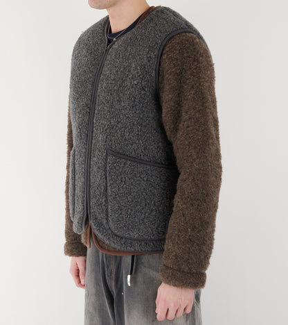 Zip Vest Graphite