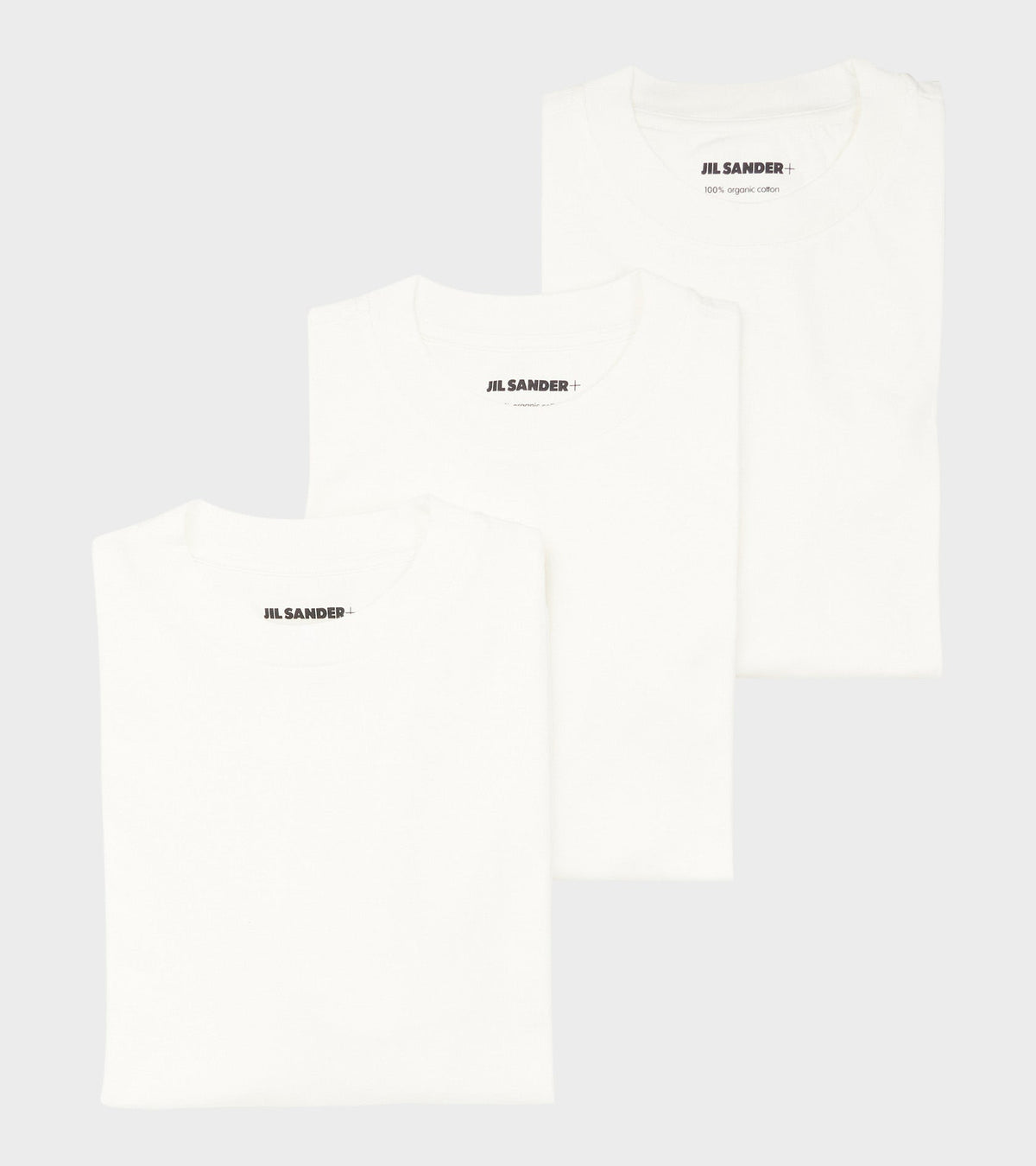 3-Pack LS T-shirt Set White