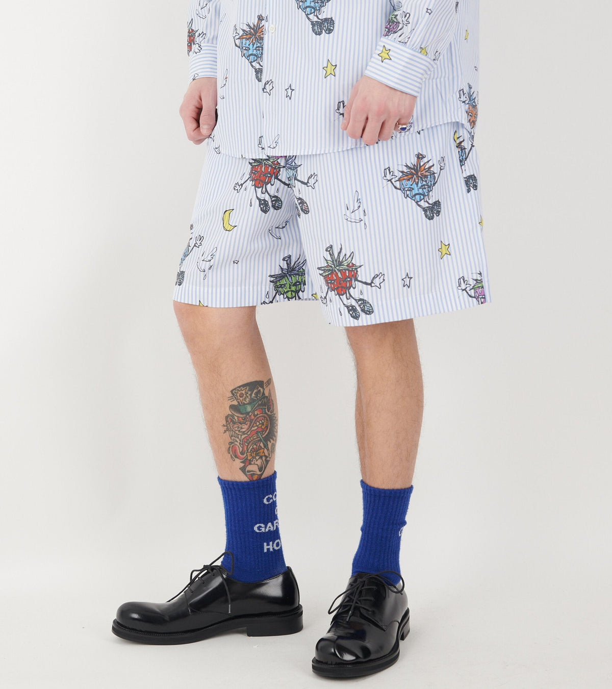 Strawbabies Shorts Blue/White