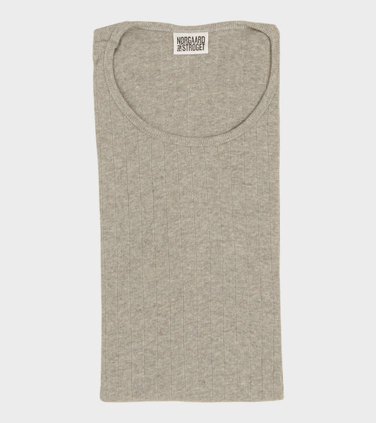 101 Rib Solid Colour Light Grey