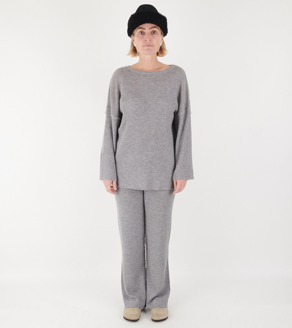 Bella Pants Light Grey