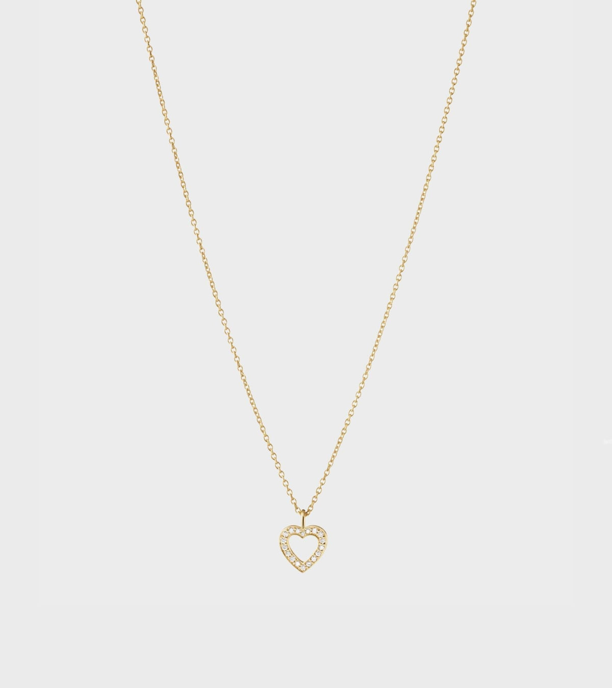 Amour Simple Necklace Gold