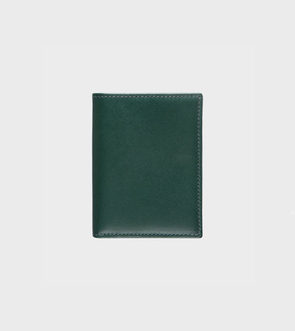 No Zip Wallet Bottle Green