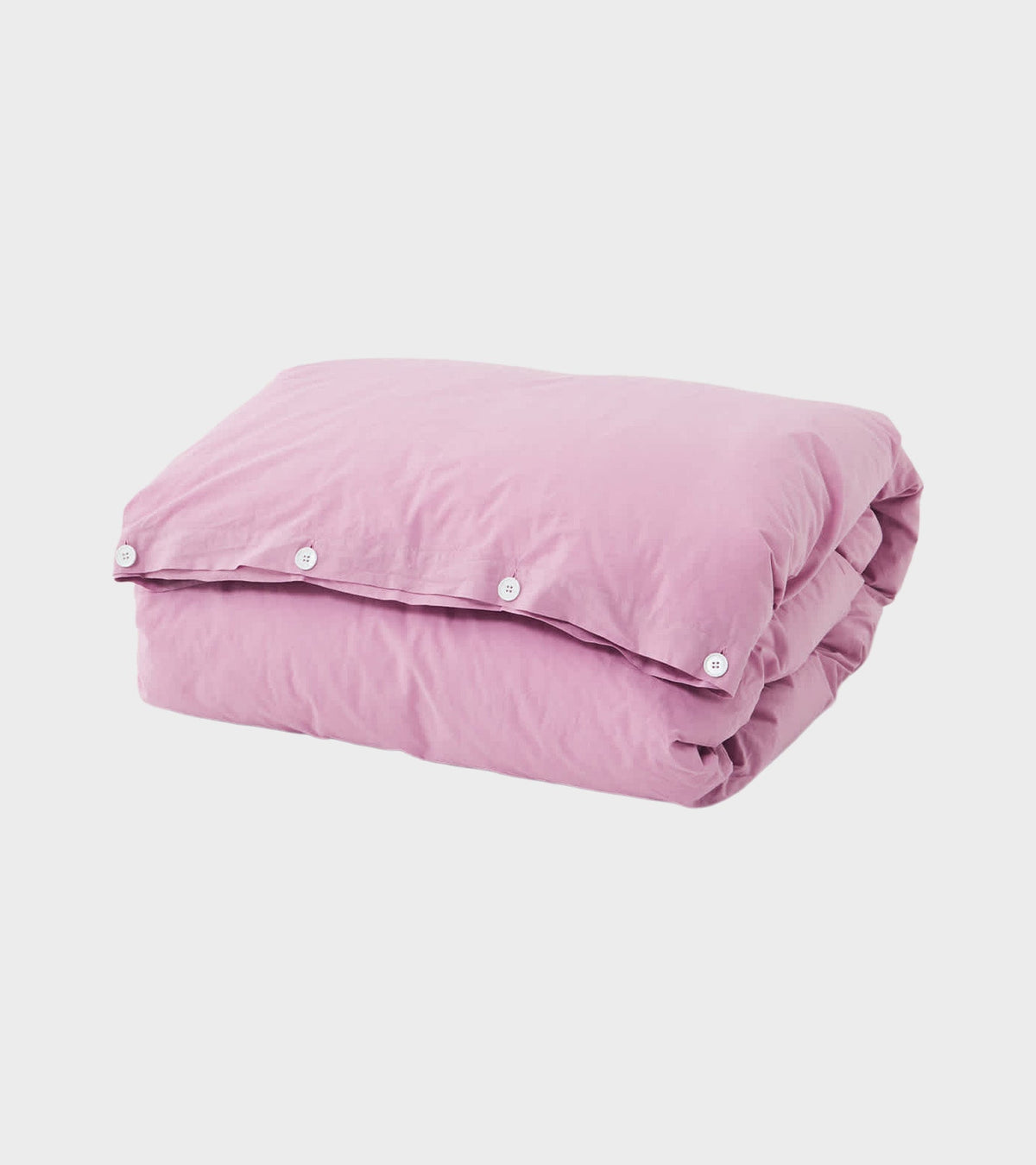 Percale Duvet 140x200 Mallow Pink