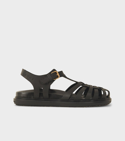Fisherman Fussbett Sandal Black