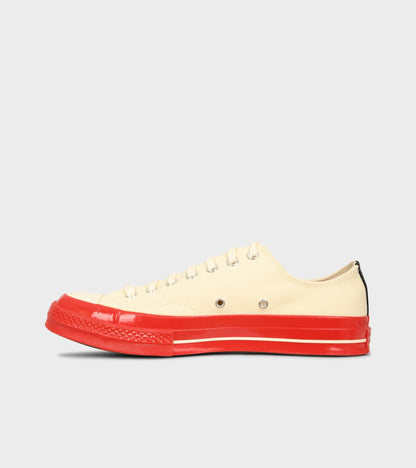 Chuck Taylor Low Off-White/Red