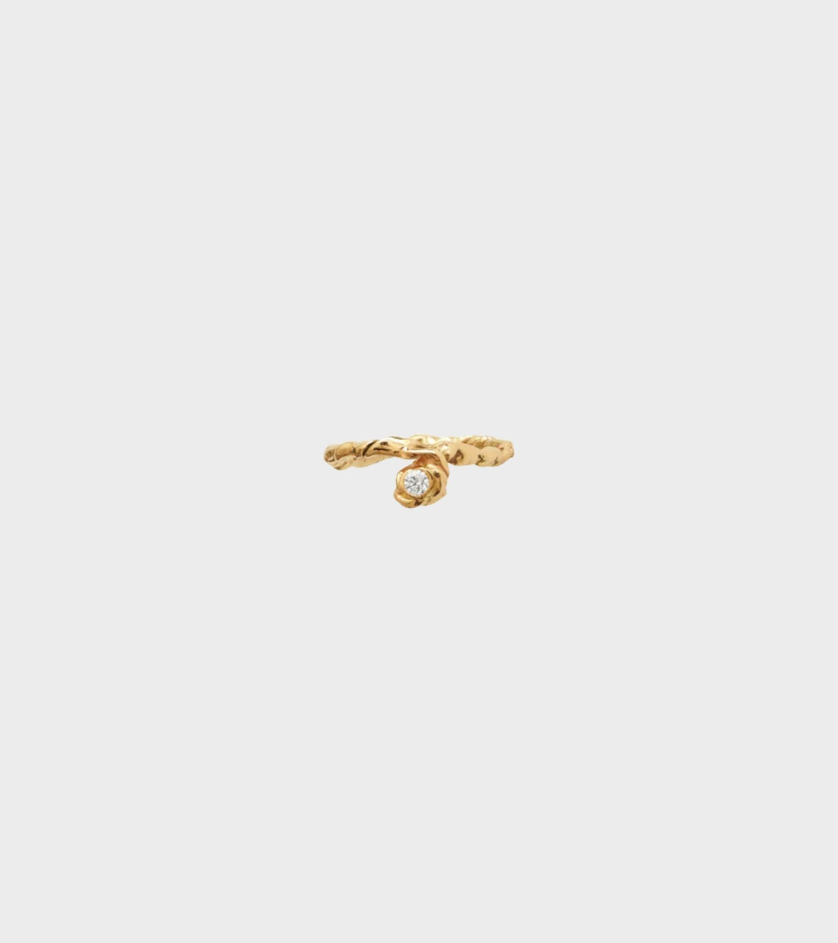 Twiggy Diamond Ring Gold