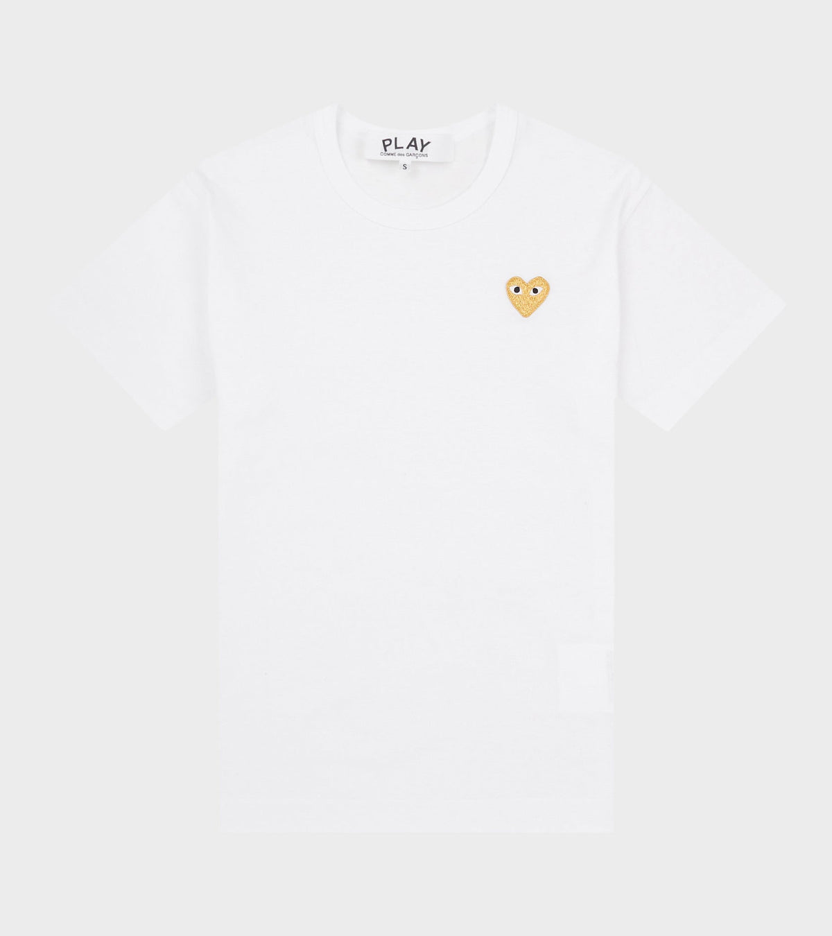 U Gold Heart T-shirt White