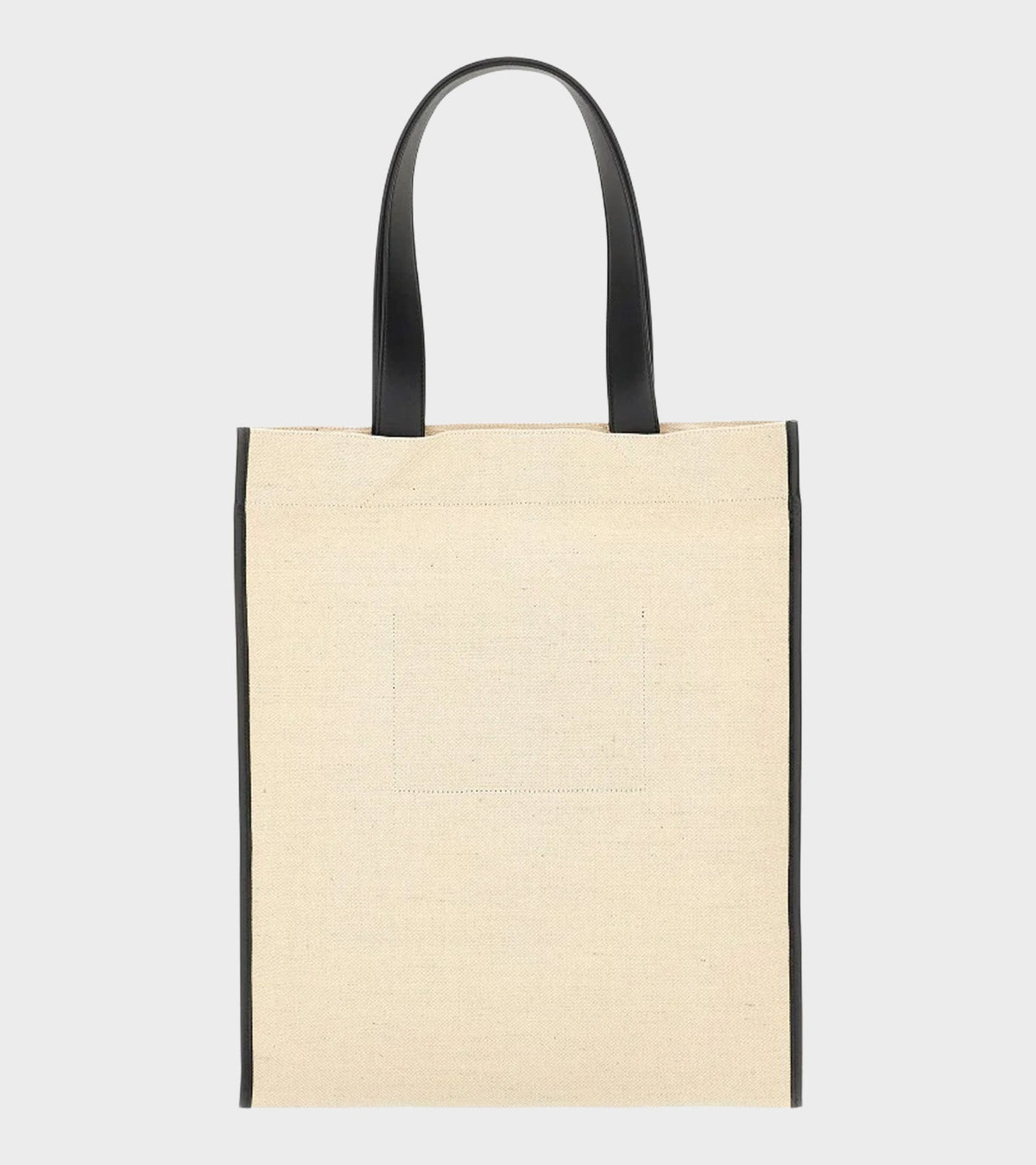 Border Book Tote Bag Natural