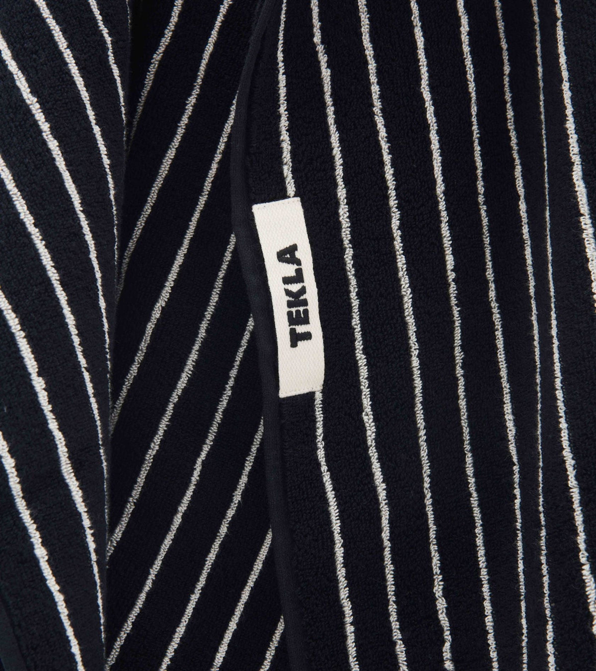 Hand Towel 50x90 Black Stripes