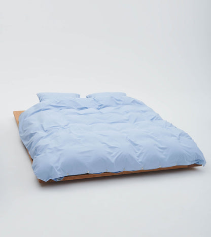 Percale Duvet 140x200 Morning Blue