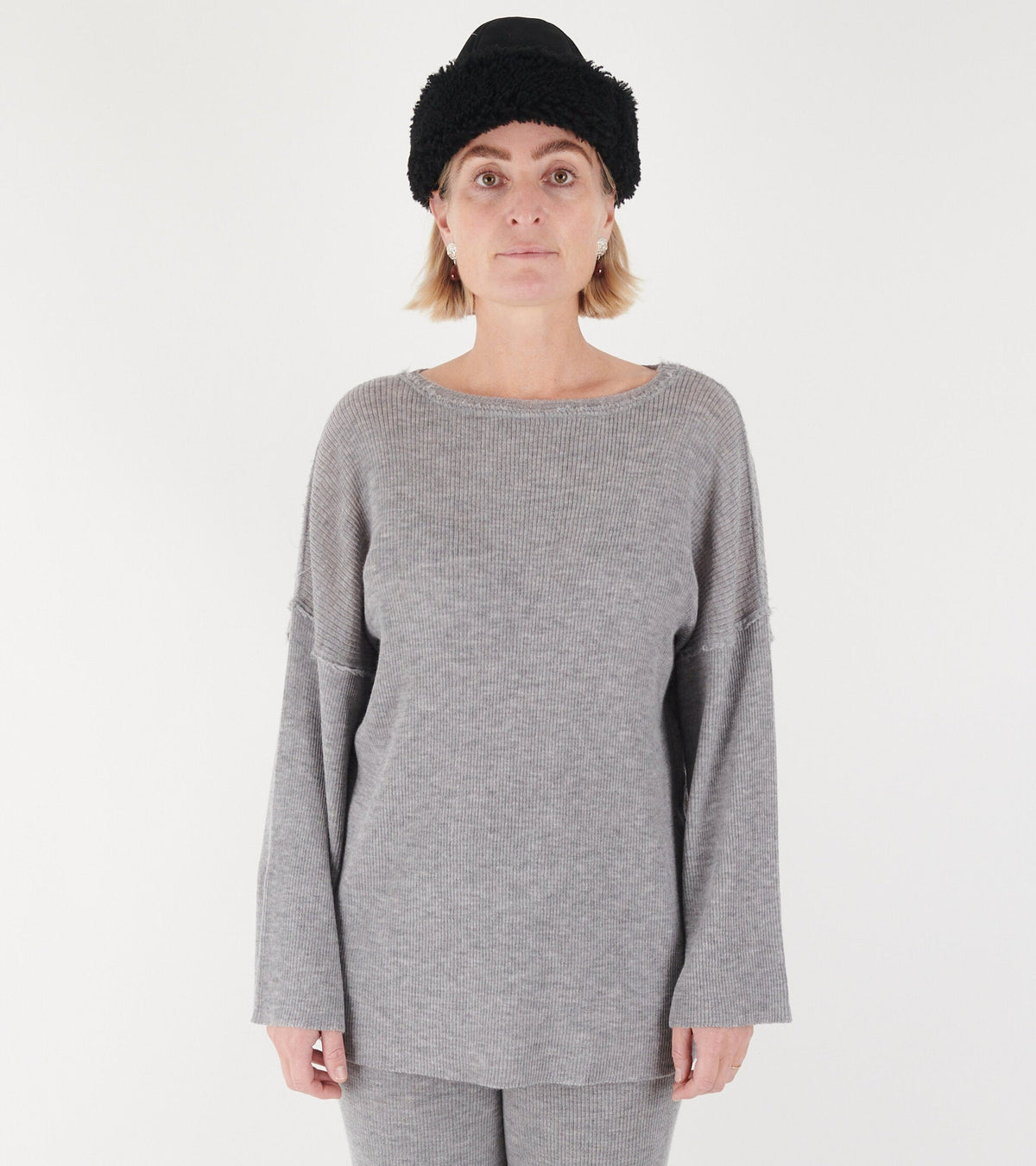 Billa Knit Light Grey