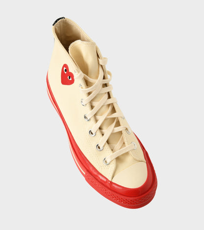 Chuck Taylor High Off-White/Red