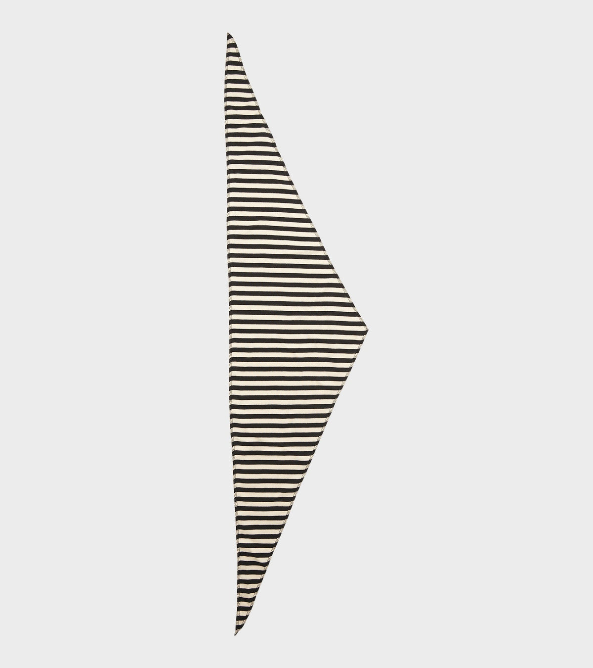 Scarf Triangle Black/Ecru