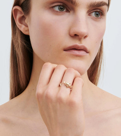 Dauphin Taylor Ring Gold