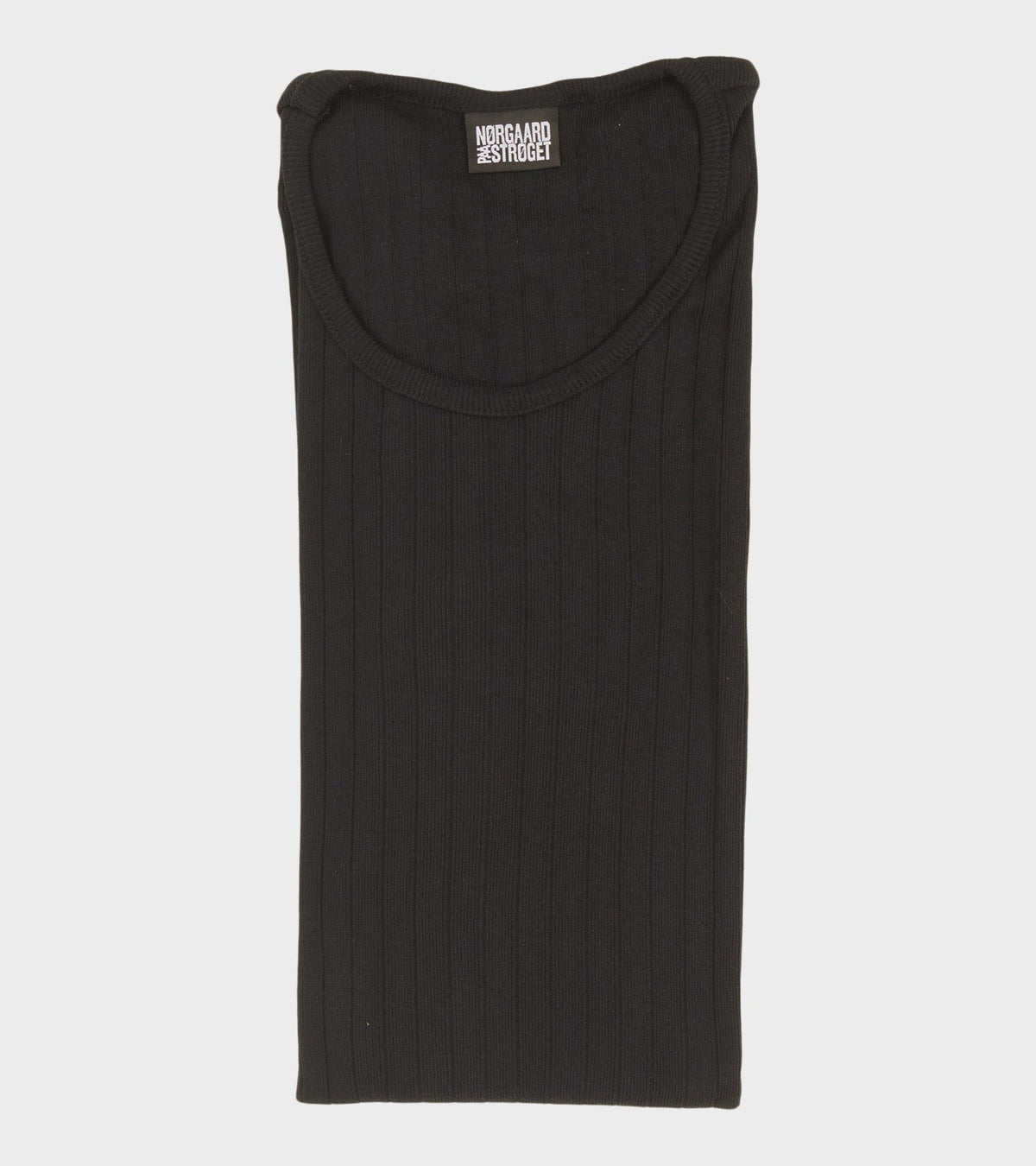 101 Rib Solid Colour Black